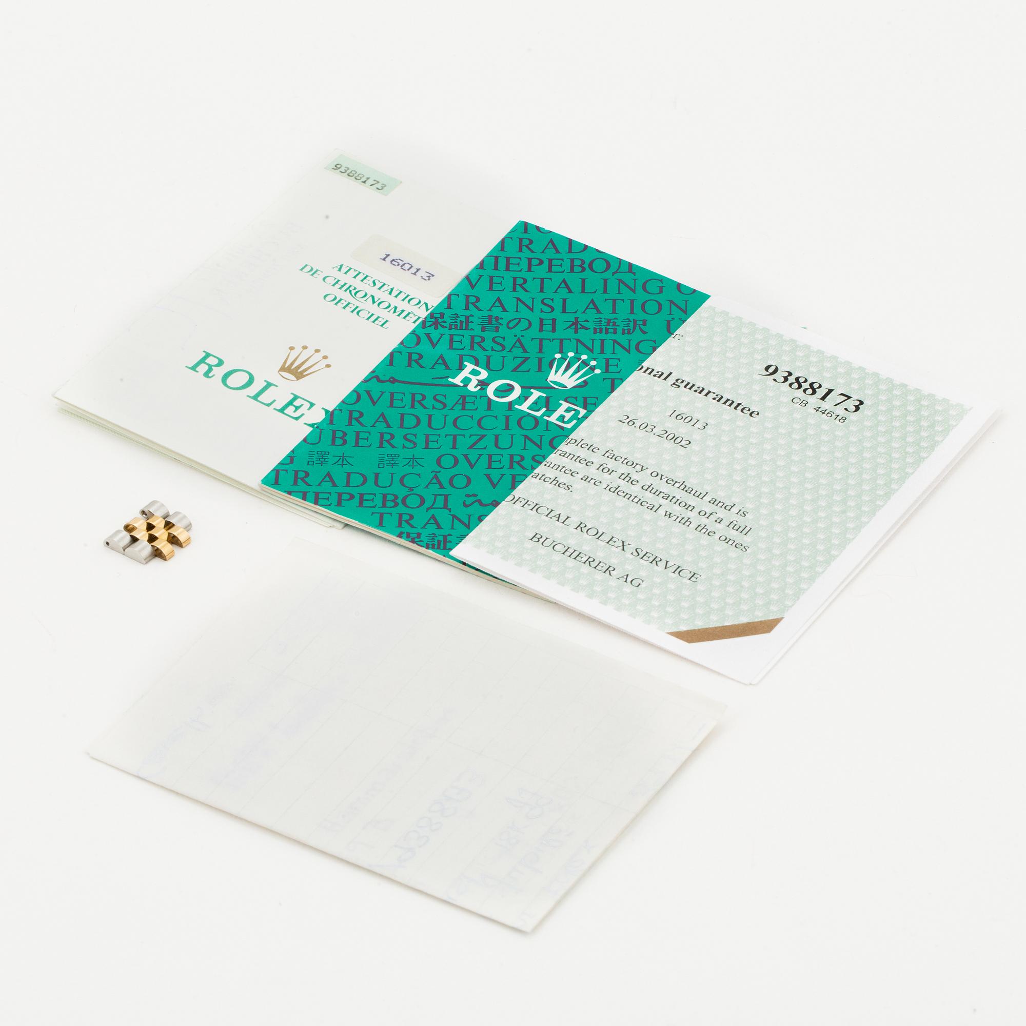 ROLEX, Oyster Perpetual, Datejust, "Tapestry dial", (T Swiss Made T), Chronometer, armbandsur, 36 mm.