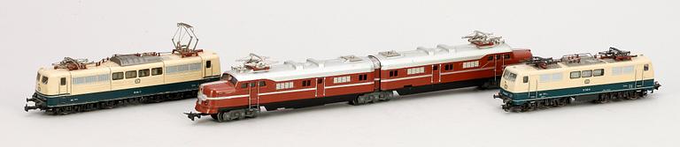 PARTI LOK, 3st, Märklin H0 3042, DL 800, 1900-talets andra hälft.