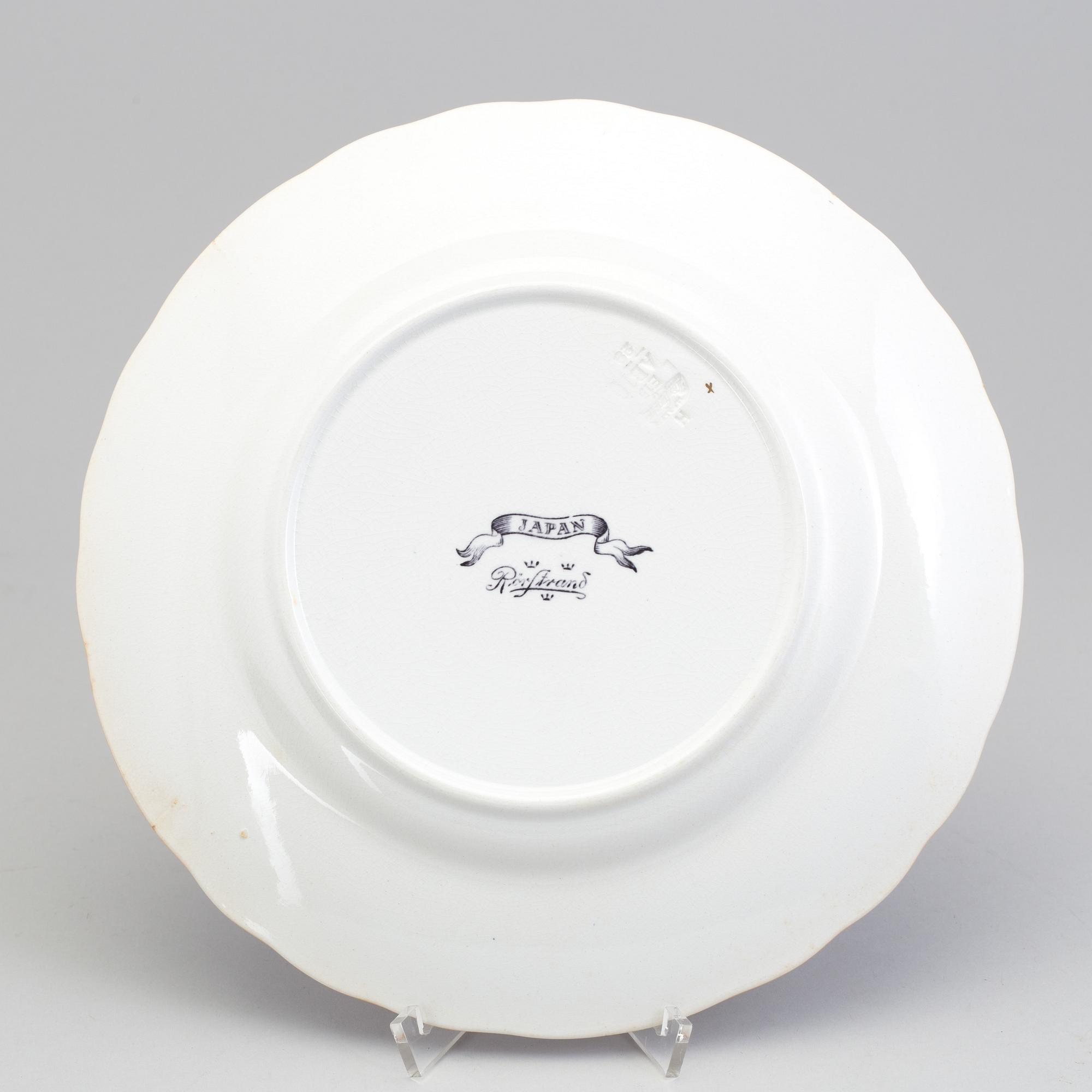A Rörstrand 'Japan' dinner service, early 20th century (56 pieces).