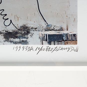 Zhang Dali, "Dialogue and Demolition", 1999.