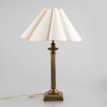 A table lamp, mid 20th century.