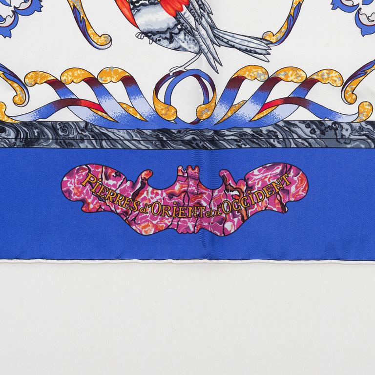 Hermès, scarf, "Pierres d'Orient et d'Occident".