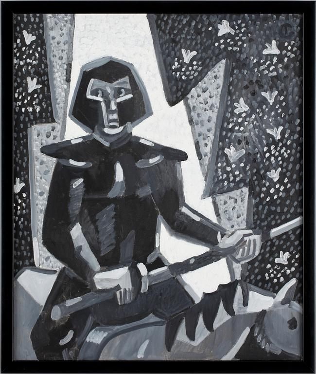 IVAN GRÜNEWALD, olja på duk, monogramsignerad, 1978.