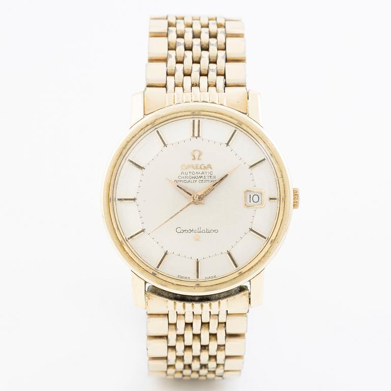 Omega, Constellation, "Pie-Pan", wristwatch, 35 mm.