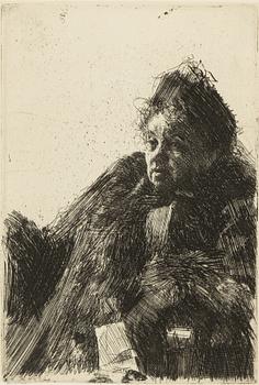 Anders Zorn, "Mme Simon II".