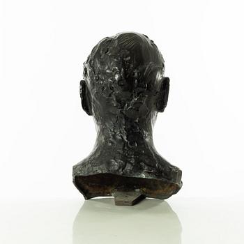 Gudmar Olovson, sculpture. Signed. Numbered. Foundry mark. Bronze, height 36 cm, length 24 cm.