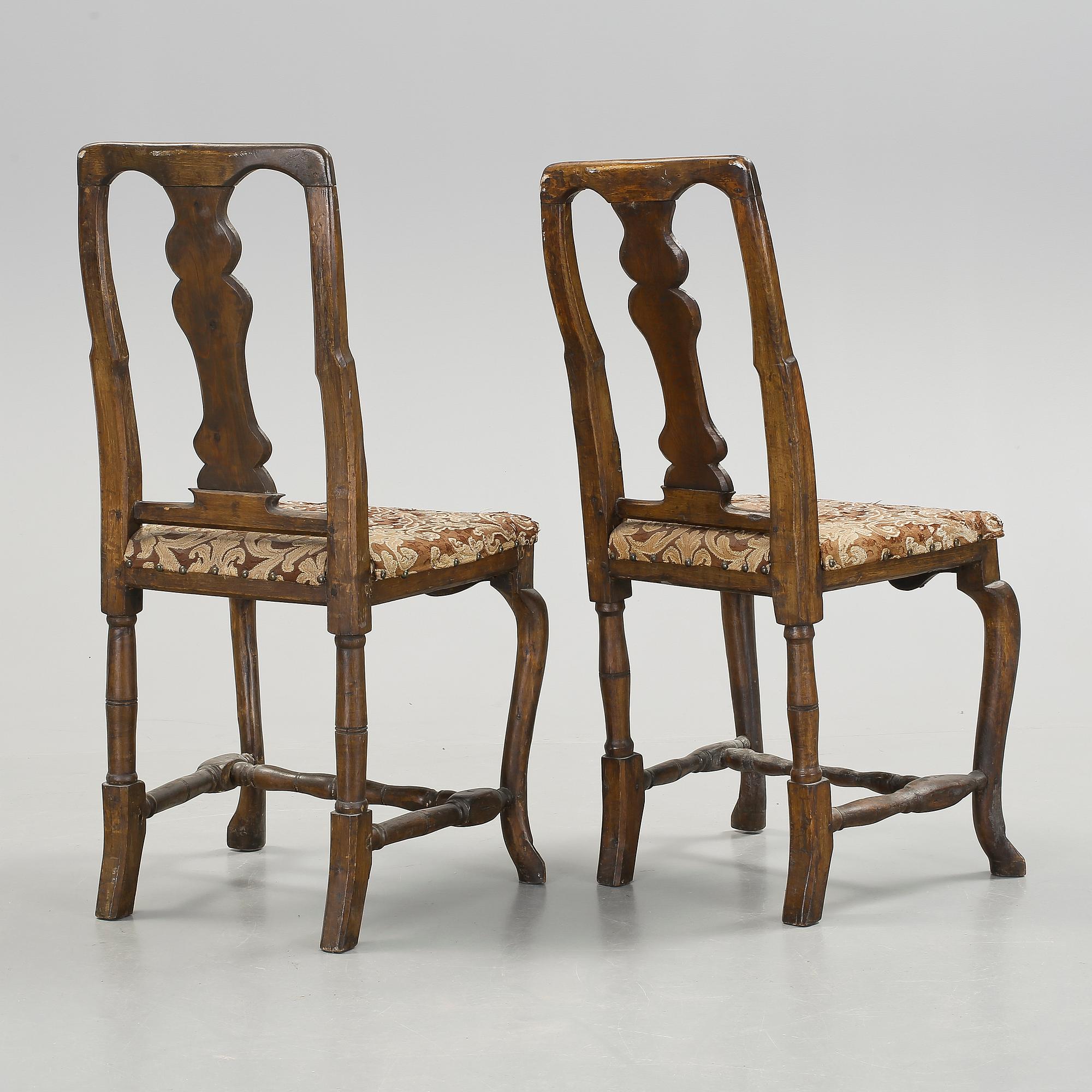 STOLAR, 2st, senbarock, 1700-tal.