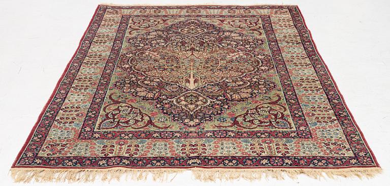 Matta, antik Kirman Laver, södra Persien, ca 221 x 141 cm.