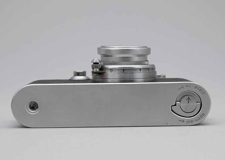 KAMERA, Leica, IIIf, nr 552036. Tyskland, 1900-talets mitt.