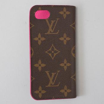 A Louis Vuitton Iphone, 6,7,8 mobile folio.