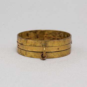 SOLRING, mässing, 1800-tal.