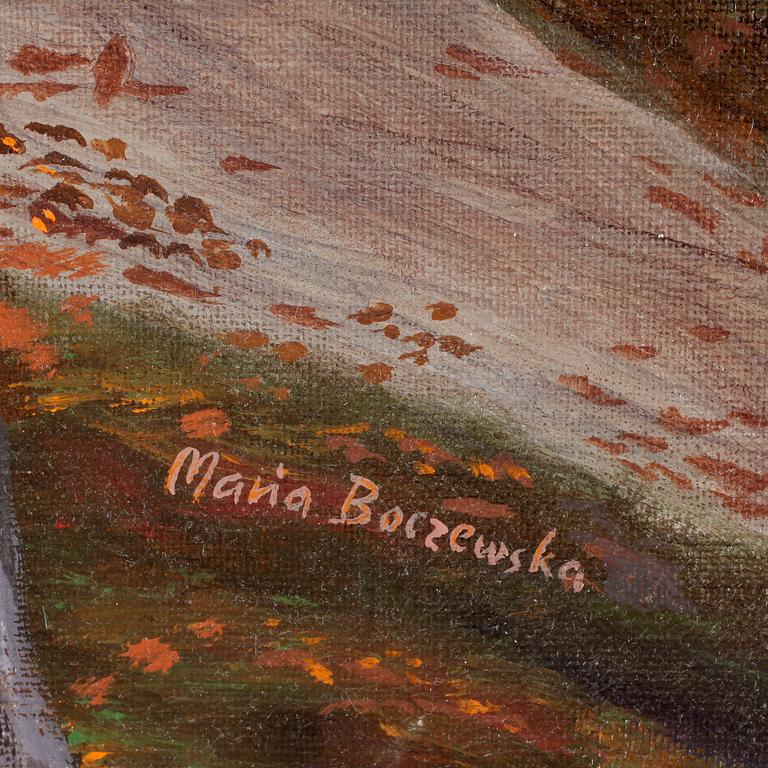 MARIA BOCZEWSKA, olja på duk, sign.