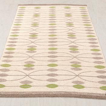 Monalill Larsson, flat weave wool carpet Kasthall approx. 195x133 cm 1950's/60's.