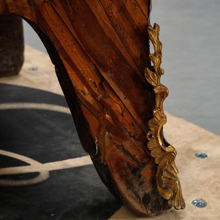 A rococo style dresser, 18th Century.