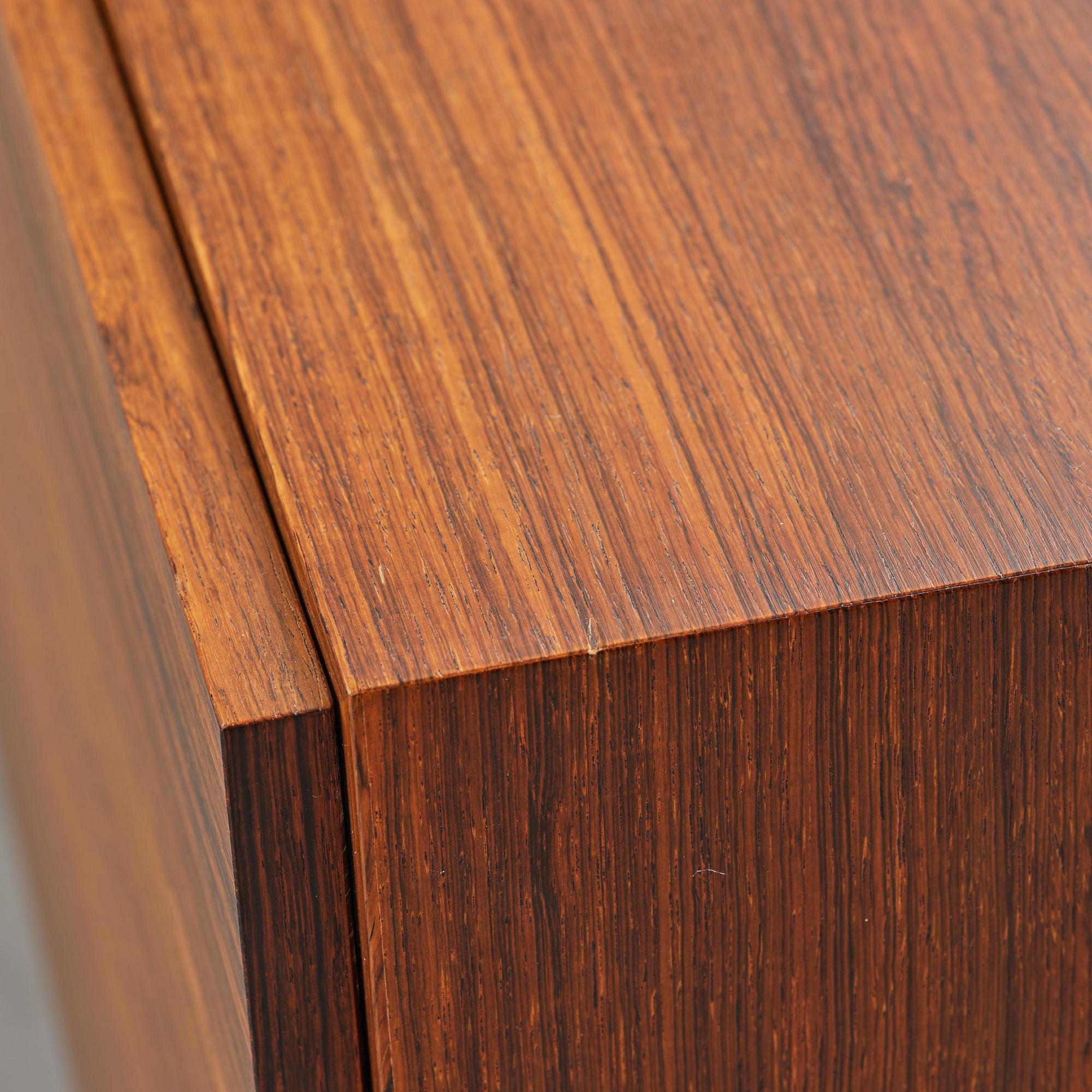 Ib Kofod-Larsen, a rosewood veneered sideboard model "501" from the "Ib 500" series, Seffle Möbelfabrik, Sweden, 1960s.