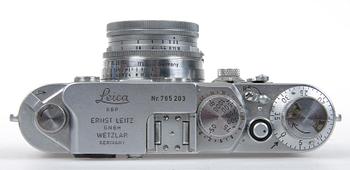 KAMERA, märkt "Leica Nr.765203", 1900-talets andra hälft.