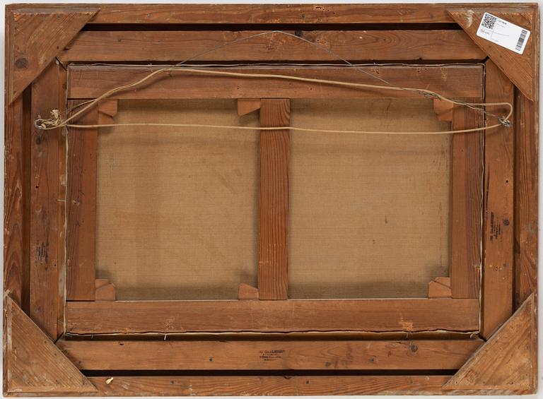 Frans Tiger, oil on canvas, signed.