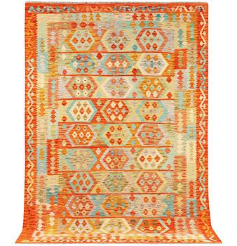A Kilim carpet, c. 290 x 198 cm.