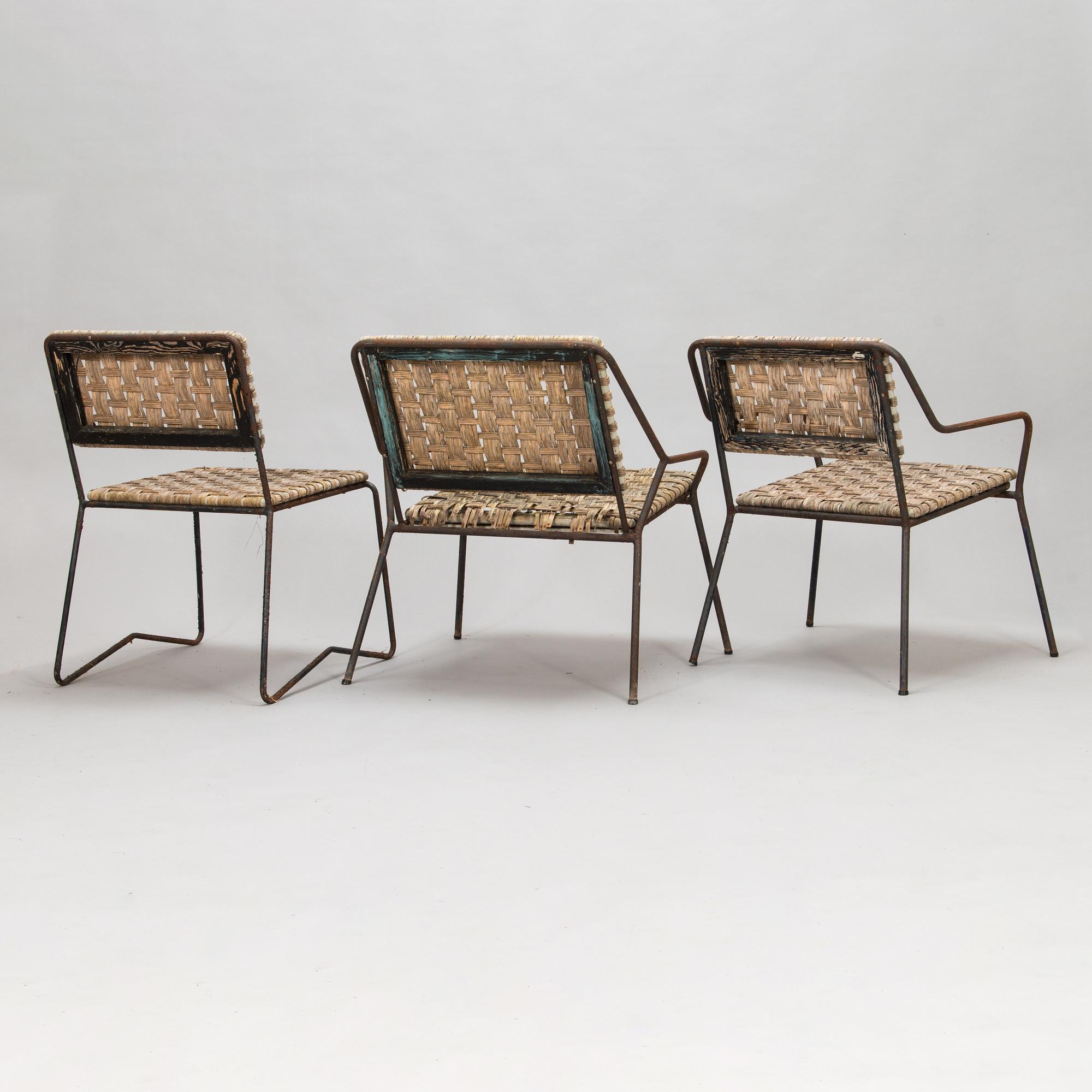 Esko Pajamies, a pair of armchairs and a chair for Sokeva, Ka-Re.