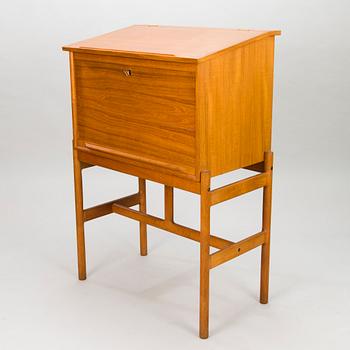 ARNE WAHL IVERSEN, A mid-20th-century teak secretaire, model 67, for Vinde Möbelfabrik, Denmark.