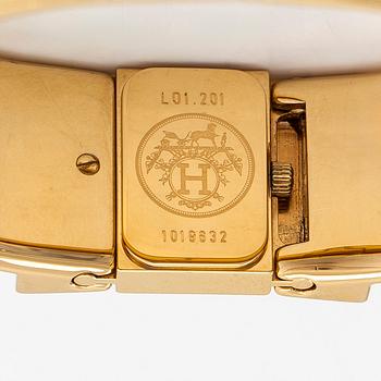 Hermès, Loquet, armbandsur, 19 mm.