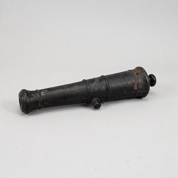 A 19th Century breech loading salute cannon.
