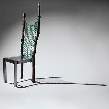 Fredrik Paulsen, stol, unik, "Chair One, Sloppy Bugatti", JOY, 2024.