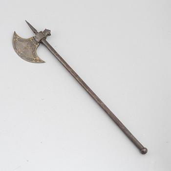 Axe, Indo-Persian, late 19th century.
