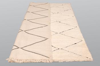 A Moroccan carpet, 247 x 164 cm.