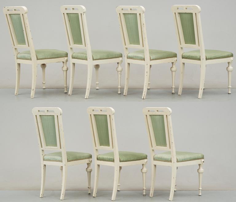 SALONGSGRUPP, 10 delar, nyrenässans, 1800-talets slut.