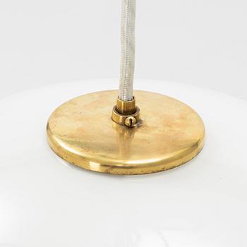 Vilhelm Lauritzen, a 'Radio Pendel' glass ceiling light, Louis Poulsen, Denmark, second half of the 20th Century.