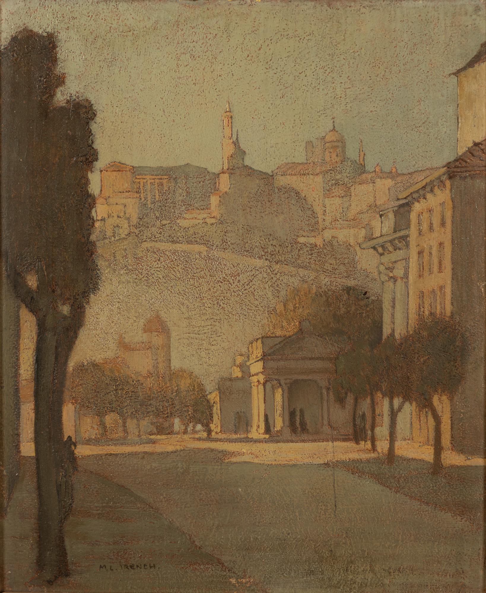 Marianne Lucy Trench,  "Via Roma, Bergamo".