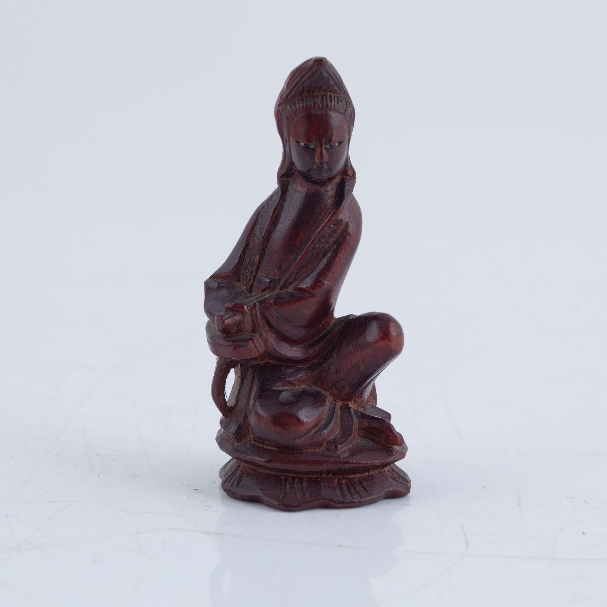 Figuriner, sex stycken, Kina, 1900-tal.