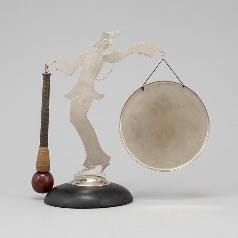 A GONG, Art Déco, probably Hagenauer, Vienna, Austria.