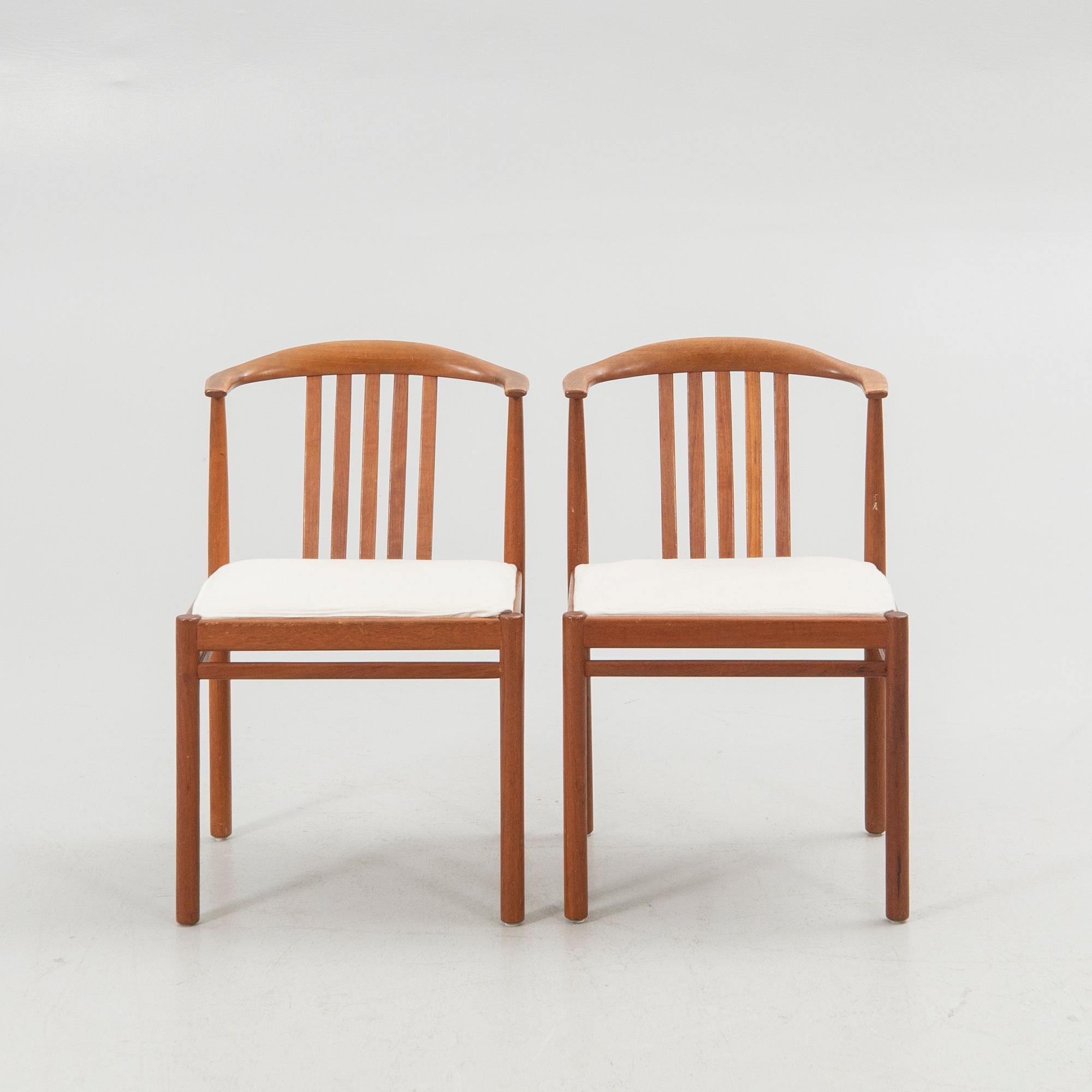 Svante Skogh, chairs, 4 pcs, for Breox, 1960s.