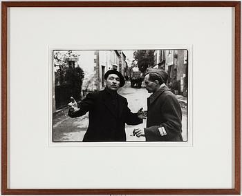 HENRI CARTIER BRESSON, gelatinsilverfotografi med fotografens stämpel samt copyrightstämpel från Europapress AB a tergo.