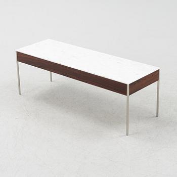 A rosewood and marble coffee table, Luxus, Vittsjö.