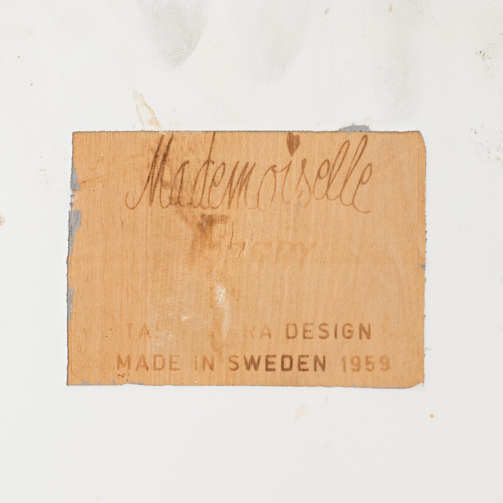 STOL, "Mademoiselle", Ilmari Tapiovaara, Edsbyverken, 1950-tal.