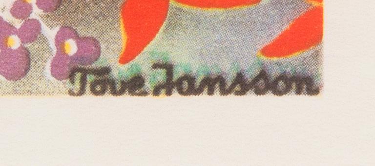 Tove Jansson, affisch "Regnbågshuset".