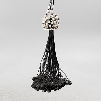 Rody Graumans, taklampa, "85 lamps", Droog Design, Holland, efter 1993, proveniens Lasse Åberg.