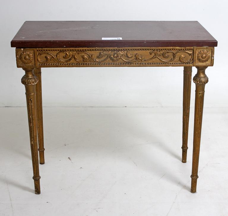 KONSOLBORD, sengustavianskt, 1700/1800-tal.