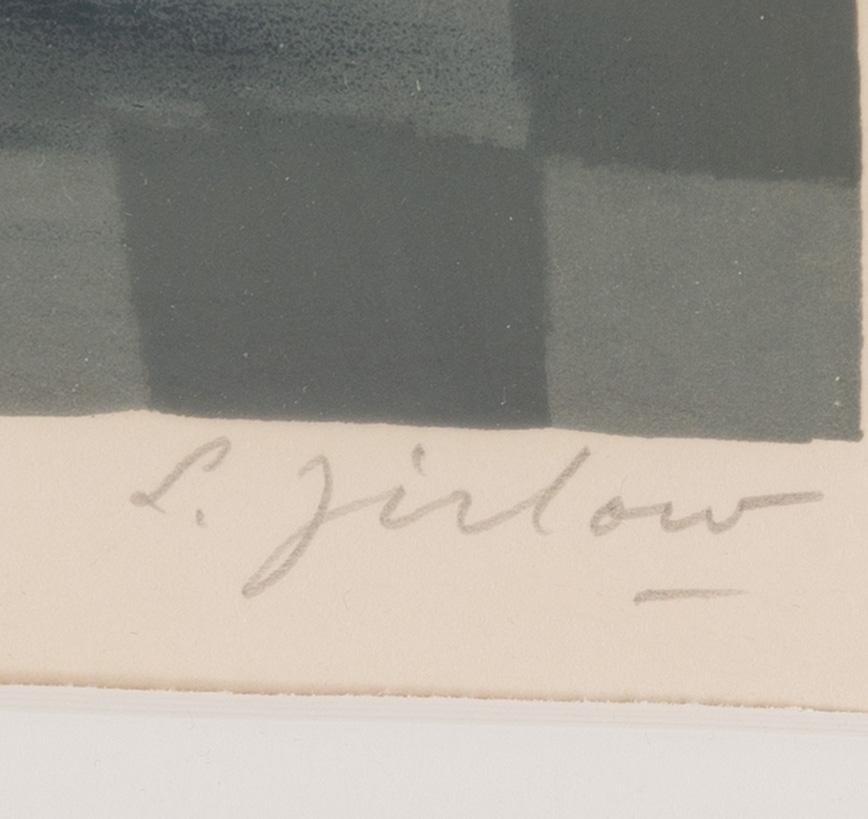 Lennart Jirlow, lithograph in colours, 1978, signed 170/310.