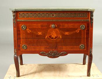 BYRÅ, gustaviansk stil, 1900-talets mitt.