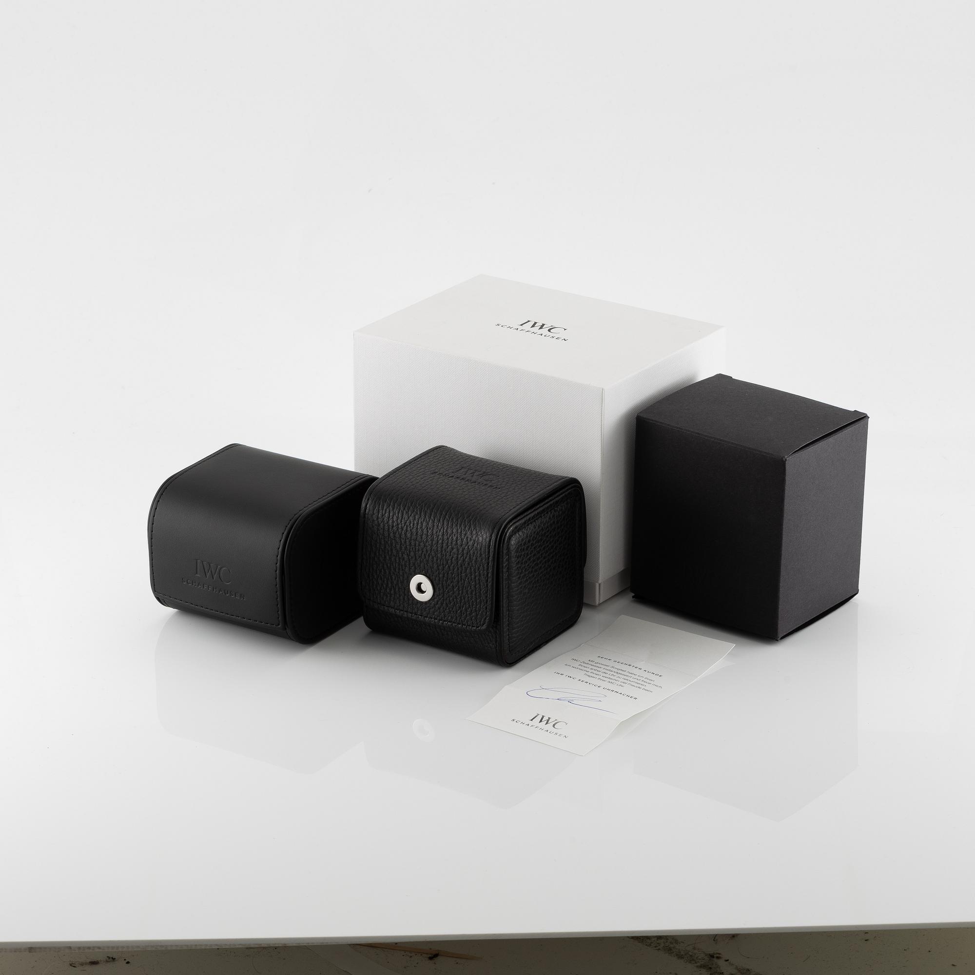 IWC, International Watch Co, Schaffhausen, Portofino, wristwatch, 34 mm.