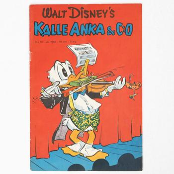 Comic book, “Kalle Anka & Co” No. 10, 1950.