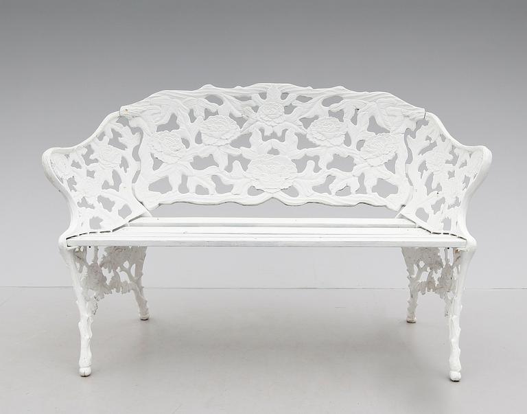 TRÄDGÅRDSSOFFA, aluminium, 1900-talets andra hälft.