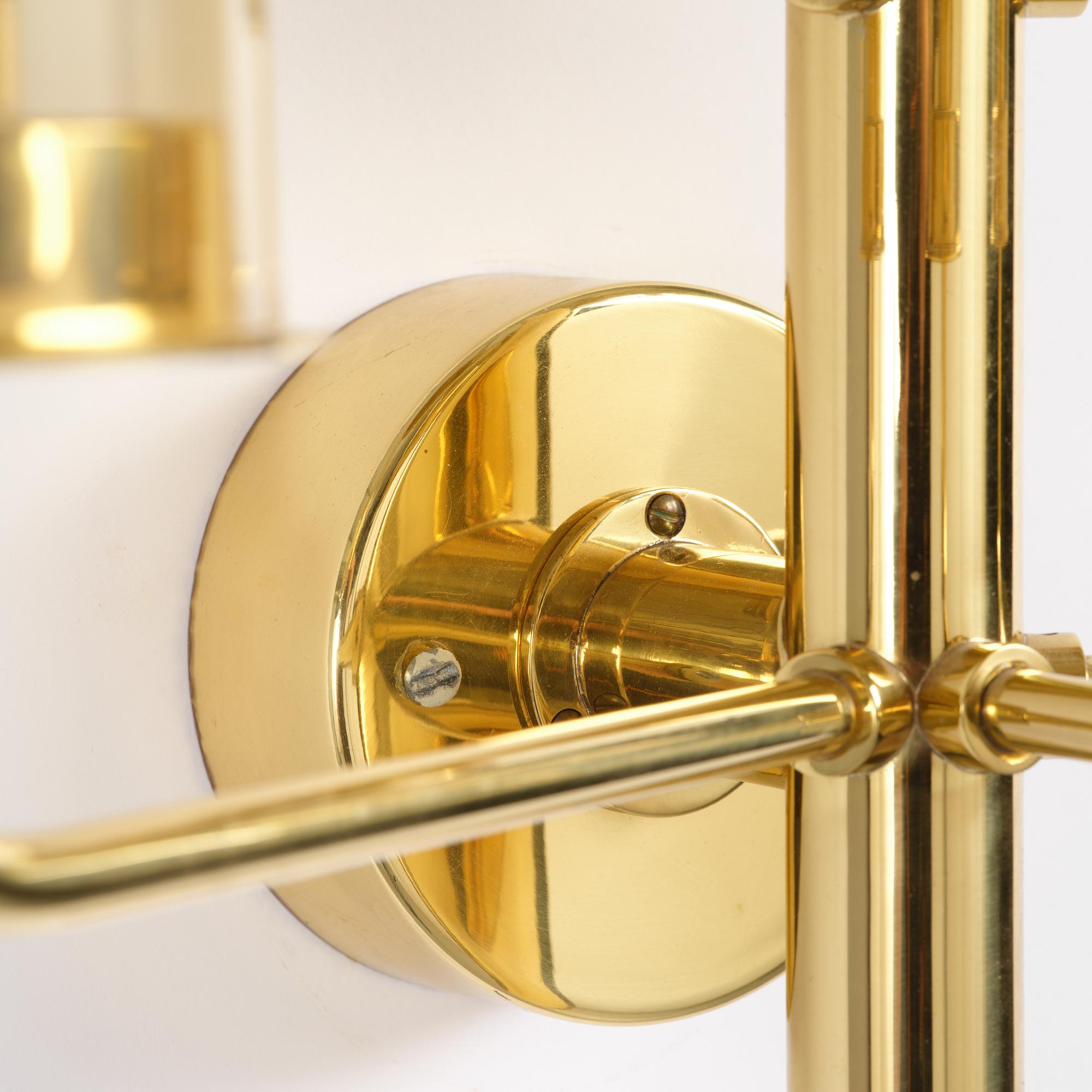 Hans-Agne Jakobsson, a wall sconce, "Sonata", model "V169-5", Hans-Agne Jakobsson AB, Markaryd, 1960s-70s.