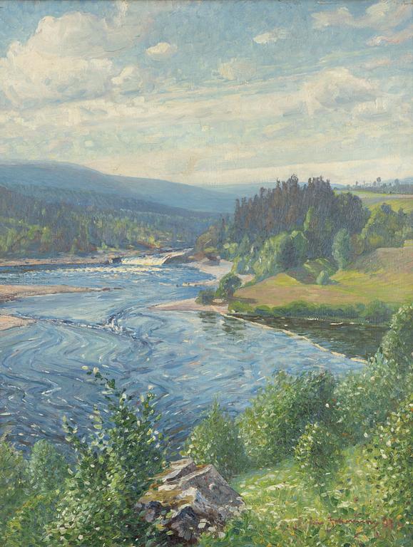 Carl Johansson, "Skallböleforsen, Medelpad".