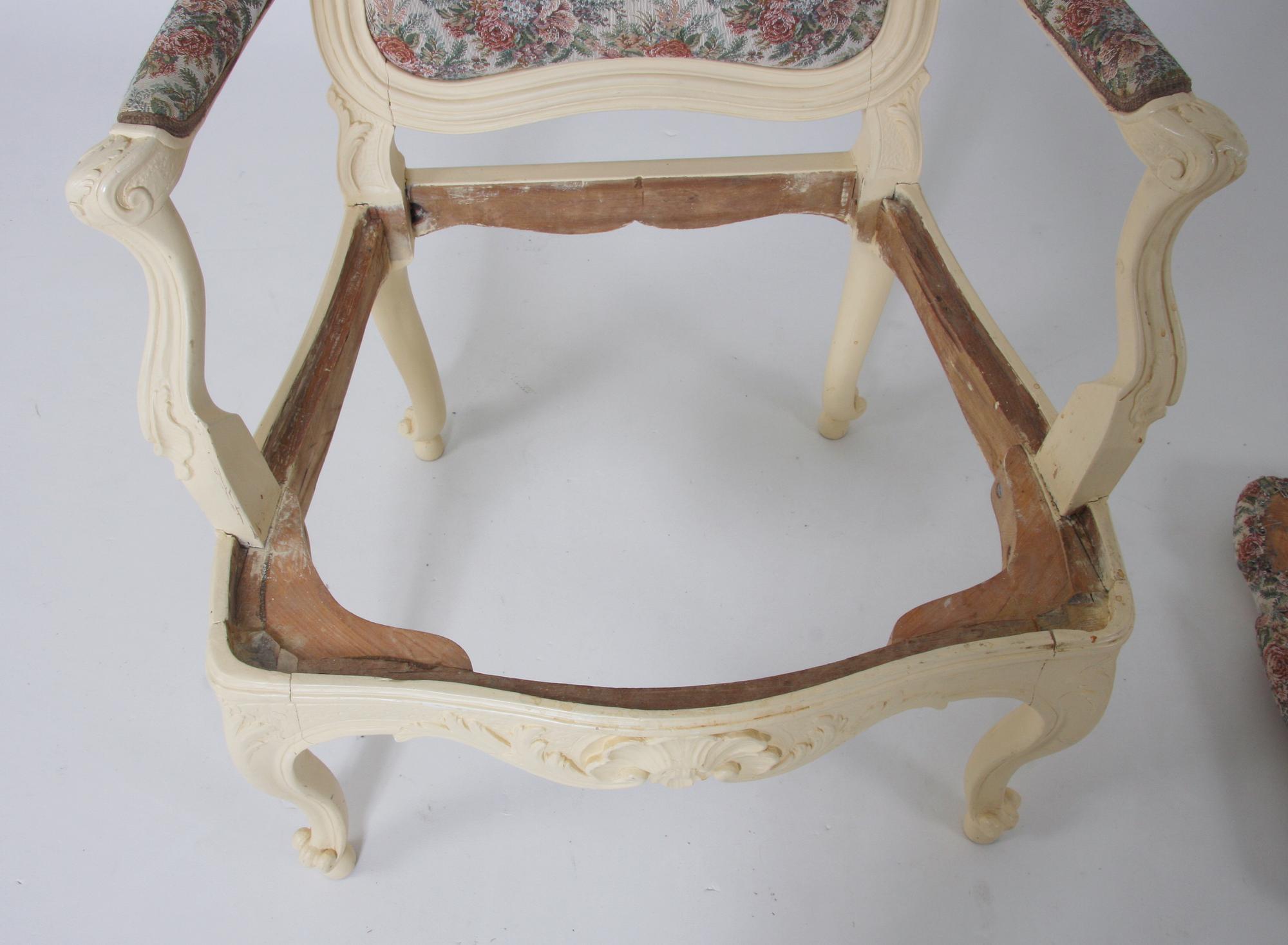 KARMSTOL, rokokostil.