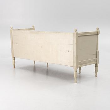 A late Gustavian sofa, Sweden, beginning of the 19th century.